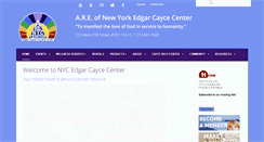 Desktop Screenshot of edgarcaycenyc.org