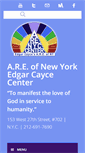 Mobile Screenshot of edgarcaycenyc.org